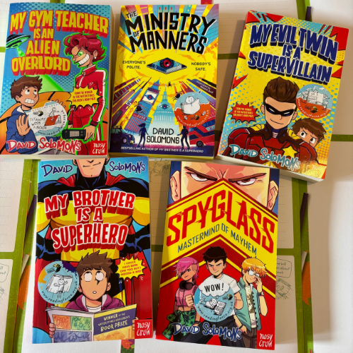 A selection of books by David Solomons